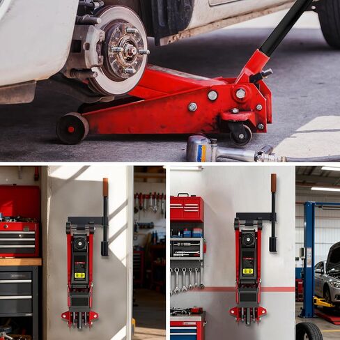 حامل جاك مثبت على الحائط، دعامات منظم للتركيب على الحائط، حامل مقبس عربة هيدروليكي للشاحنة لملحقات مقطورة السباق المغلقة in Kuwait