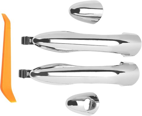 2PCS Front Exterior Door Handle fits Sportage 2011-2016 Driver and Passenger Side Replaces 82651-3W010, 82661-3W010 in Kuwait