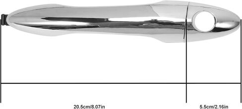 2PCS Front Exterior Door Handle fits Sportage 2011-2016 Driver and Passenger Side Replaces 82651-3W010, 82661-3W010 in Kuwait