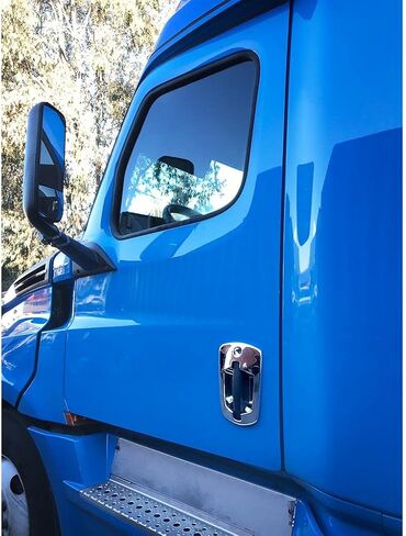 CTW Chrome Door Handle Cover for 2018-2022 Freightliner Cascadia - Driver in Kuwait