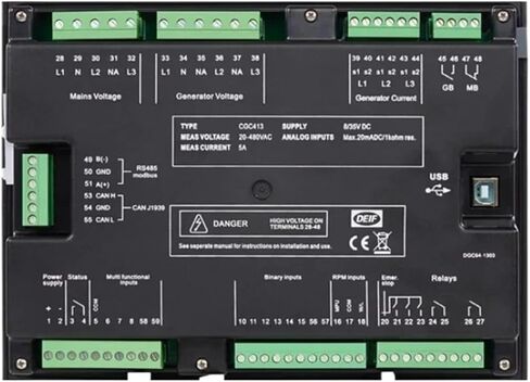 CGC413 Compact Genset Controller CGC 400 8/35vdc Generator Controller Replaced in Kuwait