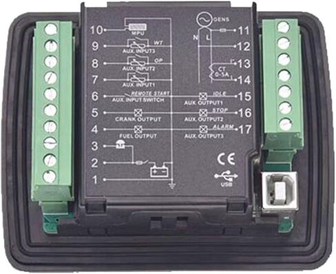 DC30D Small Diesel Genset Controller Panel Generator USB programmable PC Connection DC30D in Kuwait
