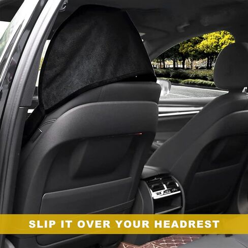 Car Towel Seat Cover, Waterproof Sweating Auto Front Seat Protective Cover, Non-Slip Washable Carseat Protector for Post Gym Workout Running Swimming, Car Accessories (Gray) in Saudi Arabia