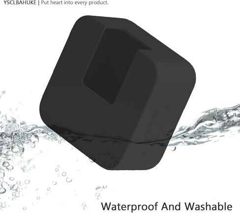 35W Dual USB-C Port Soft Silicone Charger Cover - Compatible with MacBook Air 13.6/15 inch (M3 M2 Chip 2024-2023) - Power Adapter Protective Case Sleeve，Black in Saudi Arabia