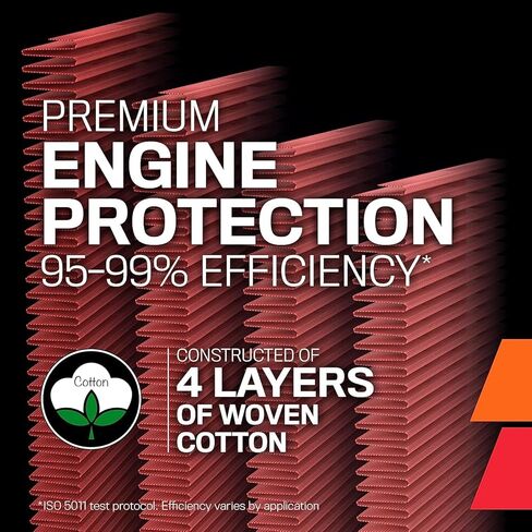 K&N Engine Air Filter: Increase Power & Towing, Washable, Replacement Air Filter: Compatible with Select 1980-1995 CHEVROLET/GMC/PONTIAC/ISUZU Vehicle Models (See Description for select models) E-1065 in Saudi Arabia