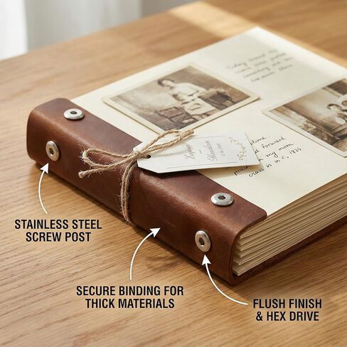 NACX 5/16"(8mm) Screw Post, Male M6 x 20mm Binding Bolts Fastener, 304 Stainless Steel, 15Sets in Kuwait