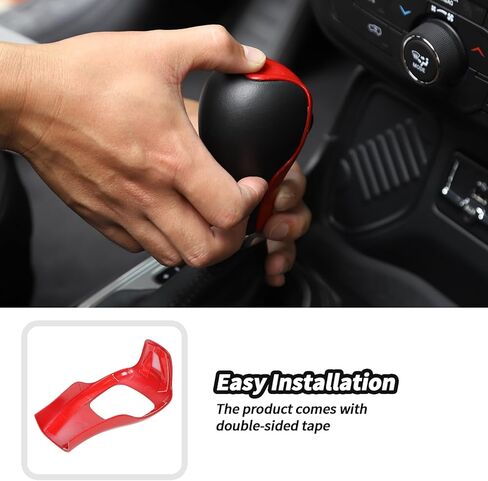 JeCar 8pcs Red Interior Trim Kit for 2017-2020 Jeep Compass Interior Accessories in Saudi Arabia
