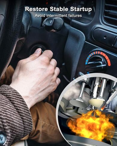 Ignition Switch Actuator Pin and Ignition Starter Switch Kit Fit for Jeep Liberty 2002-2007 Wrangler 2001-2006 Chrysler PT Cruiser 2001-2005 Dodge Neon 2001-2005 Replace 924-704 924-869 4793576 in Kuwait