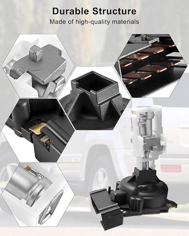 Ignition Switch Actuator Pin and Ignition Starter Switch Kit Fit for Jeep Liberty 2002-2007 Wrangler 2001-2006 Chrysler PT Cruiser 2001-2005 Dodge Neon 2001-2005 Replace 924-704 924-869 4793576 in Kuwait