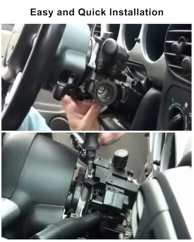 Ignition Switch Actuator Pin and Ignition Starter Switch Kit Fit for Jeep Liberty 2002-2007 Wrangler 2001-2006 Chrysler PT Cruiser 2001-2005 Dodge Neon 2001-2005 Replace 924-704 924-869 4793576 in Kuwait