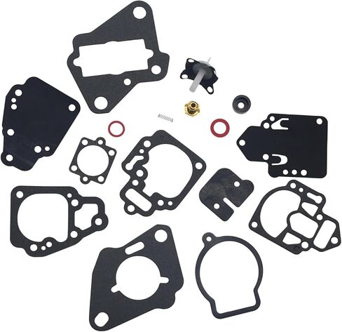 1395-97611 Carburetor Rebuild Kit 1395-9725 Gasket and Diaphragm Kit Fit for Mercury Mariner 6 8 9.9 10 15 20 25 HP 2cyl in Saudi Arabia