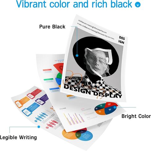 LC406XL LC406 Ink Cartridges for Brother Printer Compatible for Brother Ink Cartridges LC406 XL LC 406XL 406 Ink for Brother MFC-J4335DW J4345DW J4535DW J5855DW J5955DW J6555DW J6955DW HL-JF1 （4 Pack） in Kuwait