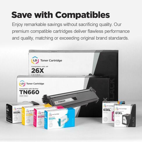 منتجات LD بدائل معاد تصنيعها لخراطيش حبر Epson 200XL 200XL 200 XL T200XL120 عالية الإنتاجية للاستخدام في XP-200، XP-300، XP-310، XP-400، XP-410، WF-2520، WF-2530، WF-2540 (أسود، 3 عبوات) in Saudi Arabia