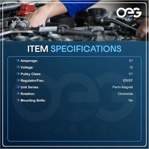 أجزاء OEG المولد الجديد متوافق مع Ford Tractor 2310 2600 2610 2810 2910 3600 3610 3900 3910 410 10-249 8AL2048F 8AL2055F، AMO0023، 40016110، PL110536 in Kuwait