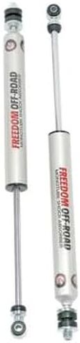 Freedom Offroad FRONT Monotube Shocks 2.5"-4.5" lift For 07-18 Compatible with Wrangler JK in Kuwait