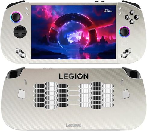 Carbon Pattern Sticker Skin for Legion Go S Vinyl Wrap Stickers Cover Protective Decal (Black) in Saudi Arabia