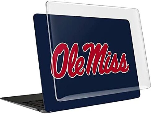 حافظة Skinit + غلاف متوافق مع جهاز MacBook Air 13in (2020) - تصميم Rebels Ole Miss المرخص رسميًا in Kuwait
