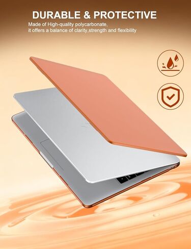 حافظة PHOCAR Frosted MacBook Air مقاس 13 بوصة متوافقة مع موديلات M4/M3/M2 A3240/A3113/A2681، غطاء واقٍ مضاد لبصمات الأصابع ومقاوم للخدش مع غطاء لوحة مفاتيح، وواقي شاشة ولوحة ماوس in Kuwait