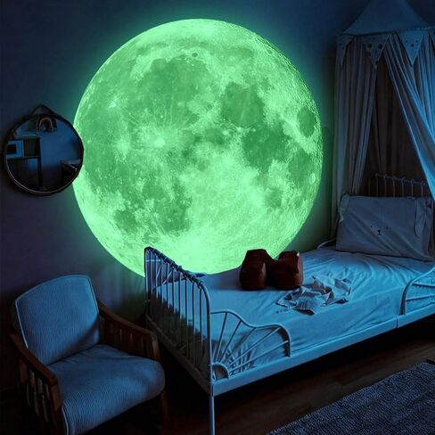 Glow in The Dark Stars for Ceiling | Luminous Galaxy Universe Wall Sticklers Removable Vinyl Decals | Peel and Stick Luminous Decor for Bedroom, Kids Room, Nursery Decor (Green Purple Star Galaxy) in Saudi Arabia