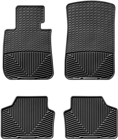 WeatherTech All-Weather Floor Mats for BMW 325i, 328i, 335i - 1st & 2nd Row (W61-W141), Black in Saudi Arabia