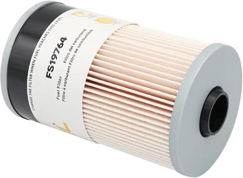 FS19764 Fuel Water Separator, for X12, X15, ISX12, ISX15 Engine, Replaces PF7930, 86964, 102527, P550849, L9763FXL, CS11023, 10 Micron Rating in Kuwait