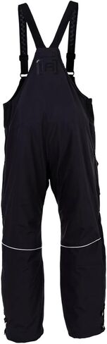 ICEARMOR by Clam Delta Float Bib – Insulated, Waterproof Ice Fishing Bib with MotionFloat Technology – Black/Black (3XL) in Kuwait