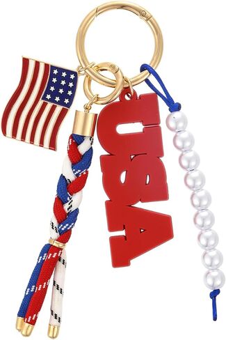 World Cup Flag Keychains Bag Charm | Flag Charms for Car Key Purse | Patriotic Outfits Team Spirit Accessories in Saudi Arabia