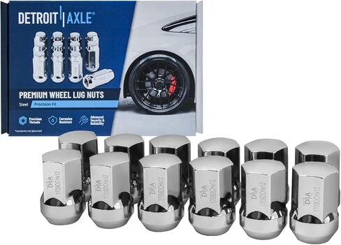 Detroit Axle - Front Wheel Bearing Hubs Kit for 11-20 Dodge Durango, 11-21 Grand Cherokee, 2 Wheel Bearing & Hubs 12 Wheel Lug Nuts 2011 2012 2013 2014 2015 2016 2017 2018 2019 2020 Replacement in Saudi Arabia