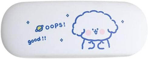 Kawaii Sunglasses Case Aesthetic Glasses Case for Women Y2K Portable Glasses Case Protection Box with Animal Pattern in Saudi Arabia