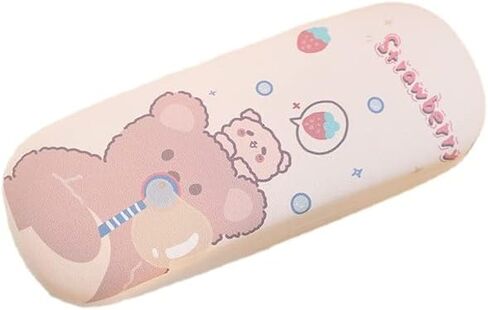 Kawaii Sunglasses Case Aesthetic Glasses Case for Women Y2K Portable Glasses Case Protection Box with Animal Pattern in Saudi Arabia