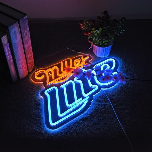 Pacific Neon Sign Beer Bar Cerveza Swordfish Art Man Cave Neon Light with Dimmable Switch LED Neon Signs for Bedroom Home Room Wall Artwork Decor in Saudi Arabia