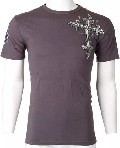 تي شيرت رجالي قديم من Affliction Spine Wings Y2K in Kuwait