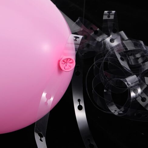 10 قطع من أشرطة تزيين البالونات، شرائط شريط تزيين بالونات بطول 164 قدم، طقم قوس بالونات لتزيين حفلات الزفاف وأعياد الميلاد in Kuwait