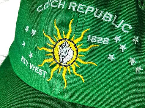 Limited Edition - Conch Republic of Key West St. Patrick's Day Baseball/Softball Cap, Embroidered Shamrocks and The Leprechauns Made Me Do It Custom Embroidery - Softball/Baseball/Fishing Cap Green in Saudi Arabia