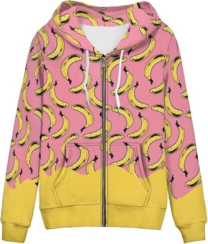 Zip Up Hoodie with Pocket Womens Hoodies for Fall Spring Streetwear Long Sleeve Tops in Saudi Arabia