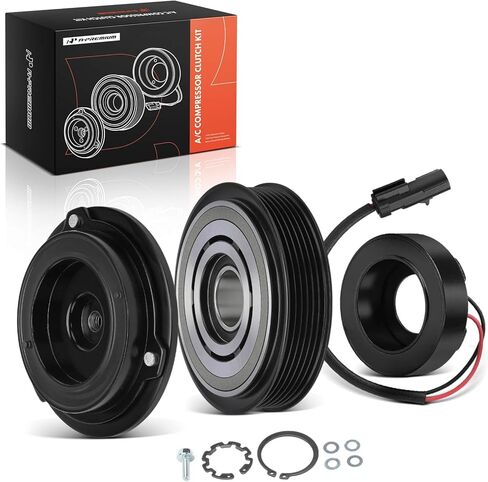 A-Premium A/C Compressor Clutch Kit Fit for Dodge Journey 2009-2020 AC Compressor Clutch Kit, 12V, 119.89 MM, 6PK in Saudi Arabia