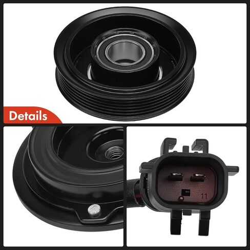 A-Premium A/C Compressor Clutch Kit Fit for Dodge Journey 2009-2020 AC Compressor Clutch Kit, 12V, 119.89 MM, 6PK in Saudi Arabia