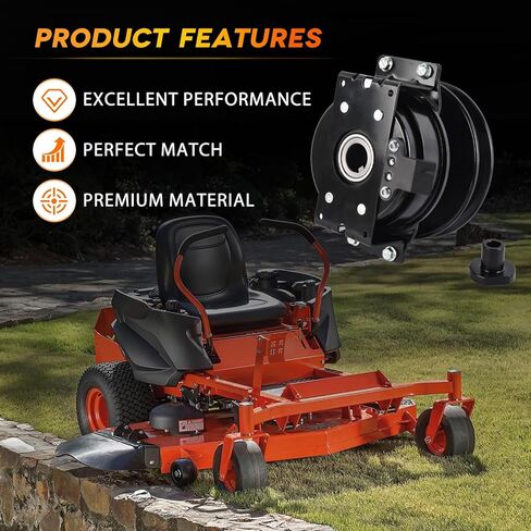 070-0055-00 Electric PTO Clutch with Wire Harness Compatible with Bad Boy 2017-2023 MZ Magnum, 2020-2023 ZT Avenger Models Replaces 070005500 in Kuwait