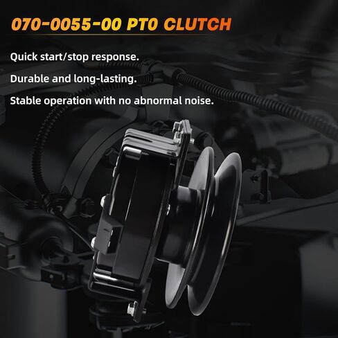 070-0055-00 Electric PTO Clutch with Wire Harness Compatible with Bad Boy 2017-2023 MZ Magnum, 2020-2023 ZT Avenger Models Replaces 070005500 in Kuwait