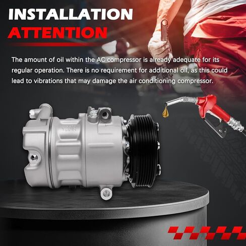 AC Compressor for Chevrolet Cruze 1.4L 2011, Air Conditioning Compressor with Clutch Replace for 13335248 in Saudi Arabia