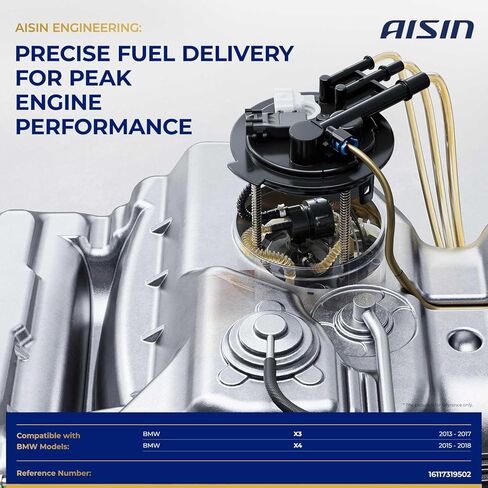 AISIN FUPBM-00798 Fuel Pump Module Assembly - Compatible with BMW X3 2013-2017, X4 2015-2018 - 2.0L 3.0L in Saudi Arabia