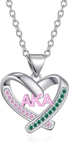 Aka Sorority Necklace Gifts for Women Aka Paraphernalia Jewelry Gifts for Women in Saudi Arabia