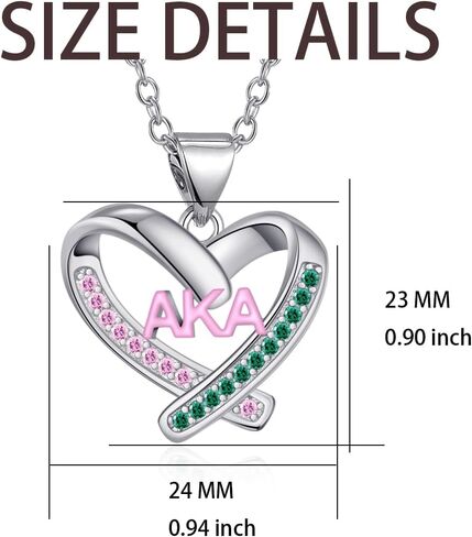 Aka Sorority Necklace Gifts for Women Aka Paraphernalia Jewelry Gifts for Women in Saudi Arabia