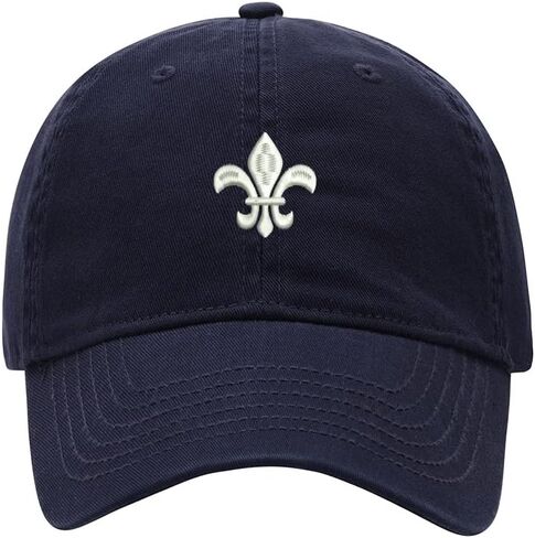Baseball Cap Men Women Fleur De Lis 1 Embroidered Unisex Classic Adjustable Strapback Dad Hat in Kuwait