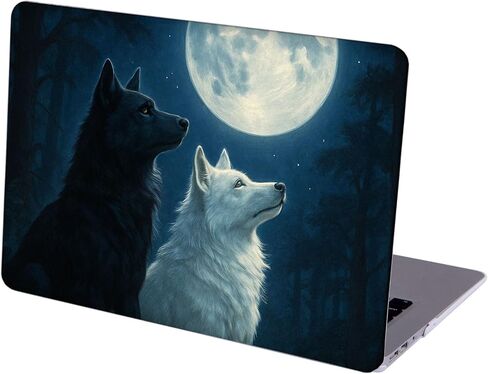 Compatible with MacBook Pro 16-inch, Hard Shell Case with Keyboard Cover and Screen Protector (A2141, 2020 2019 Release) - Wolf MC21821 in Saudi Arabia
