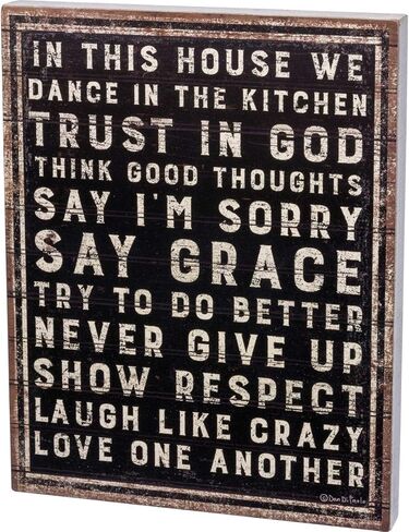 Primitives By Kathy Serenity Prayer Box Sign in Kuwait