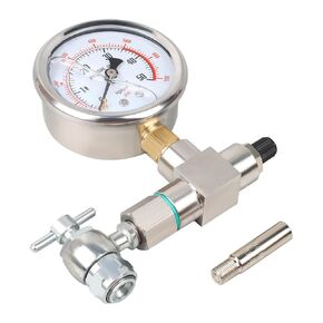 مجموعة أدوات تعبئة الصدمات بالنيتروجين 700 رطل لكل بوصة مربعة عالية الدقة بدون فقدان أداة تعبئة النيتروجين مع امتداد لصدمات صمام شريدر تناسب جميع الصدمات مع صمام تعبئة شريدر in Kuwait