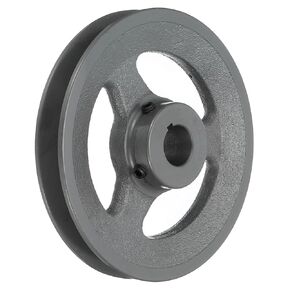 uxcell BK57-3/4 V-Belt Sheave 3/4"Bore 5.45"OD Single Groove Web Sheave Bored-to-Size Sheave, Cast Iron, Belt Section for 3L or B Belt in Saudi Arabia