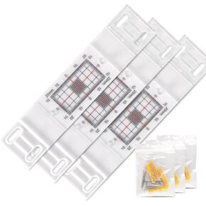 جهاز مراقبة التشققات مع 2 أوتاد معدة مسبقًا، أداة قياس وتسجيل تشوه الجدار (5 قطع) in Kuwait