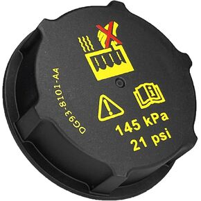 DG93-8101-AA Radiator Coolant Reservoir Cap for Ford Focus Mustang Fusion Escape F150 F250 F350 F450 F550 F600 Fiesta Bronco Edge Ranger Expedition Explorer Transit Lincoln Aviator MKZ MKC MKX in Kuwait
